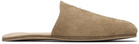 OUR LEGACY Beige Cigarr Slippers