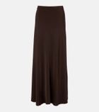 Saint Laurent Knitted maxi skirt