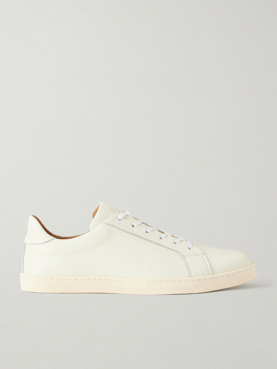 George Cleverley - Jack III Deerskin Sneakers - White