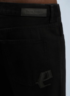 Palm Angels Logo Patch Straight Jeans