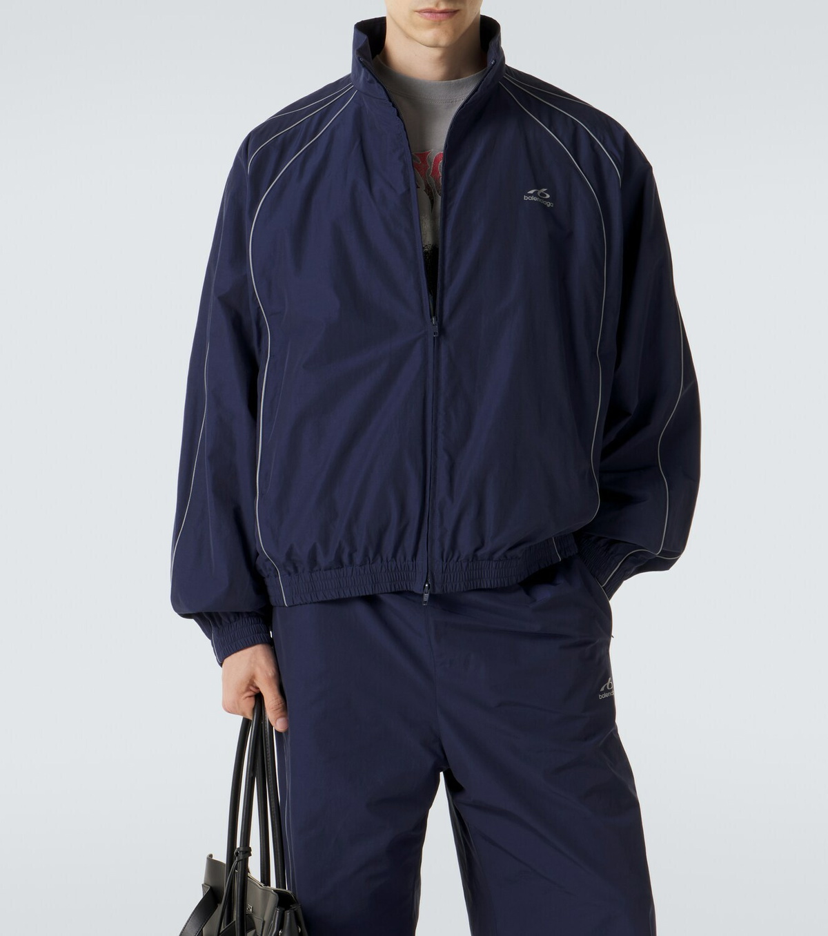 Balenciaga Cotton-blend track jacket