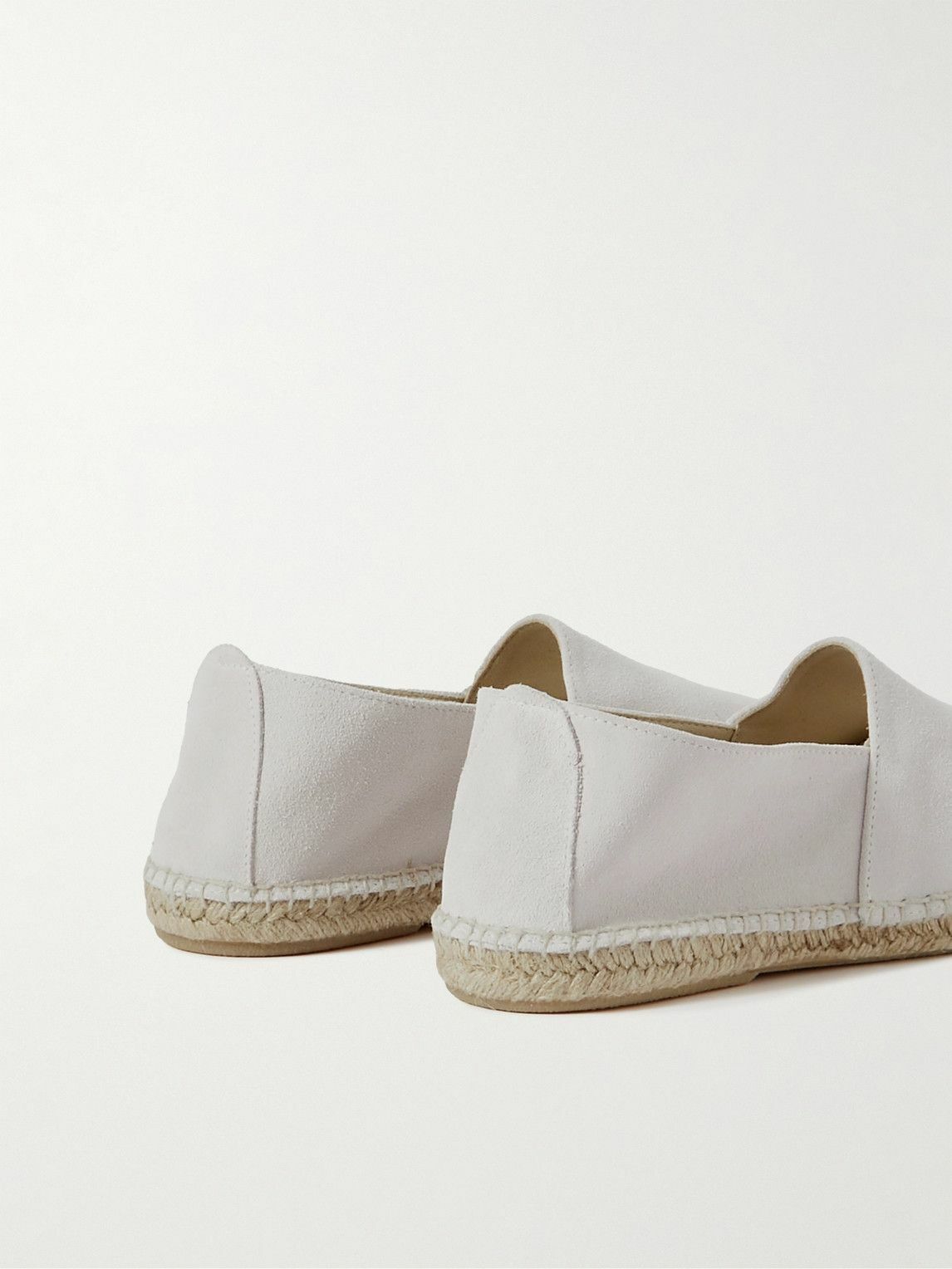 Anderson & Sheppard - Suede Espadrilles - Gray