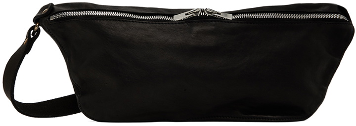 Photo: Guidi Black Zip Belt Bag