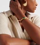 Ysso Delphi 24kt gold-plated bangle