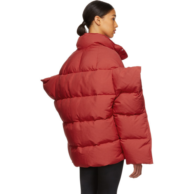 【関税込み】junya watanabe Oversize puffer jacket Junya Watanabe Red Down Oversized Puffer Jacket Junya Watanabe