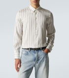 Saint Laurent Striped silk shirt