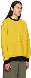 Dime Yellow Pocket Sweatshirt