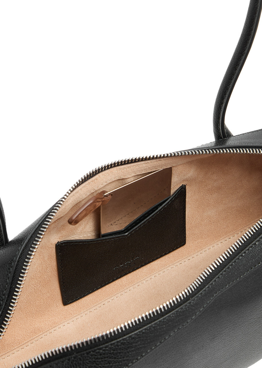 Alaïa Le Teckel Medium Grained Leather Shoulder bag - Black - One Size