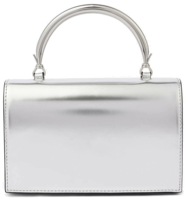 Photo: Staud Arc Evening metallic leather tote bag