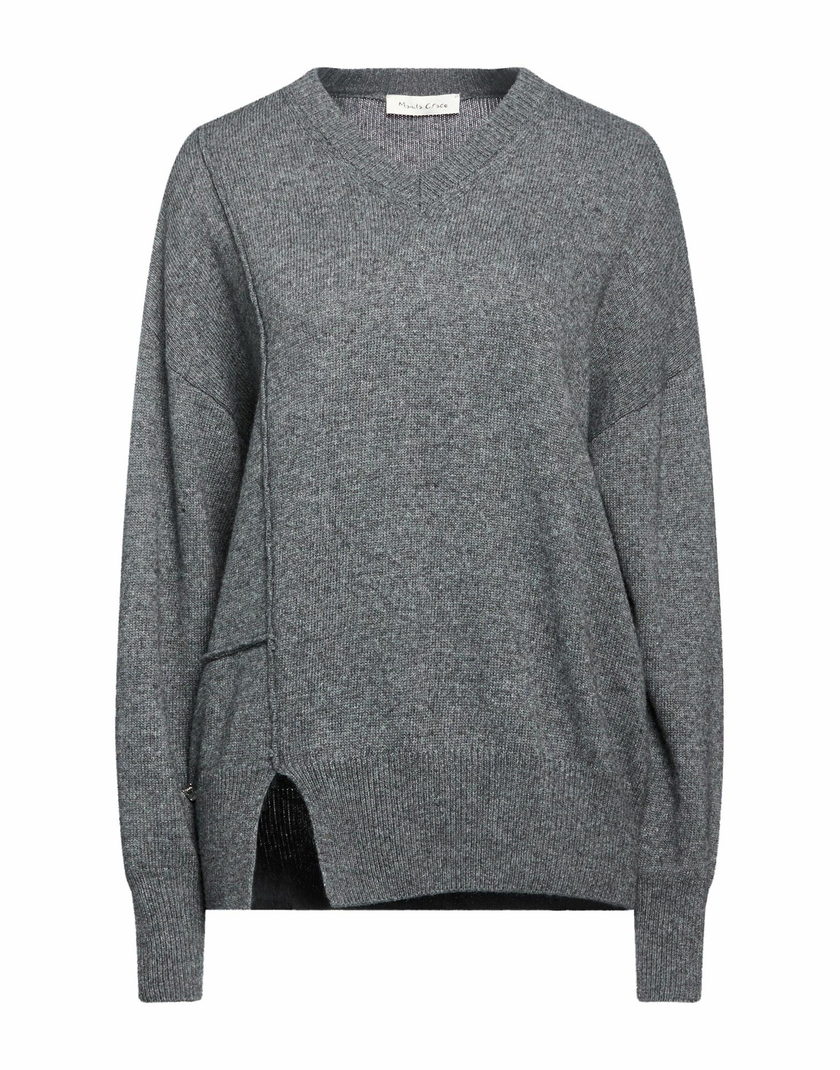 Manila Grace Womens Sweater in Grey
