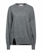 Manila Grace Womens Sweater in Grey