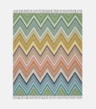 Missoni Plume Zig Zag wool-blend throw