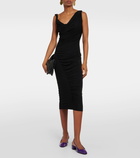 Velvet Fifi jersey midi dress