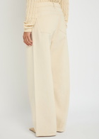 Skall Studio Willow Wide-leg Jeans Ecru