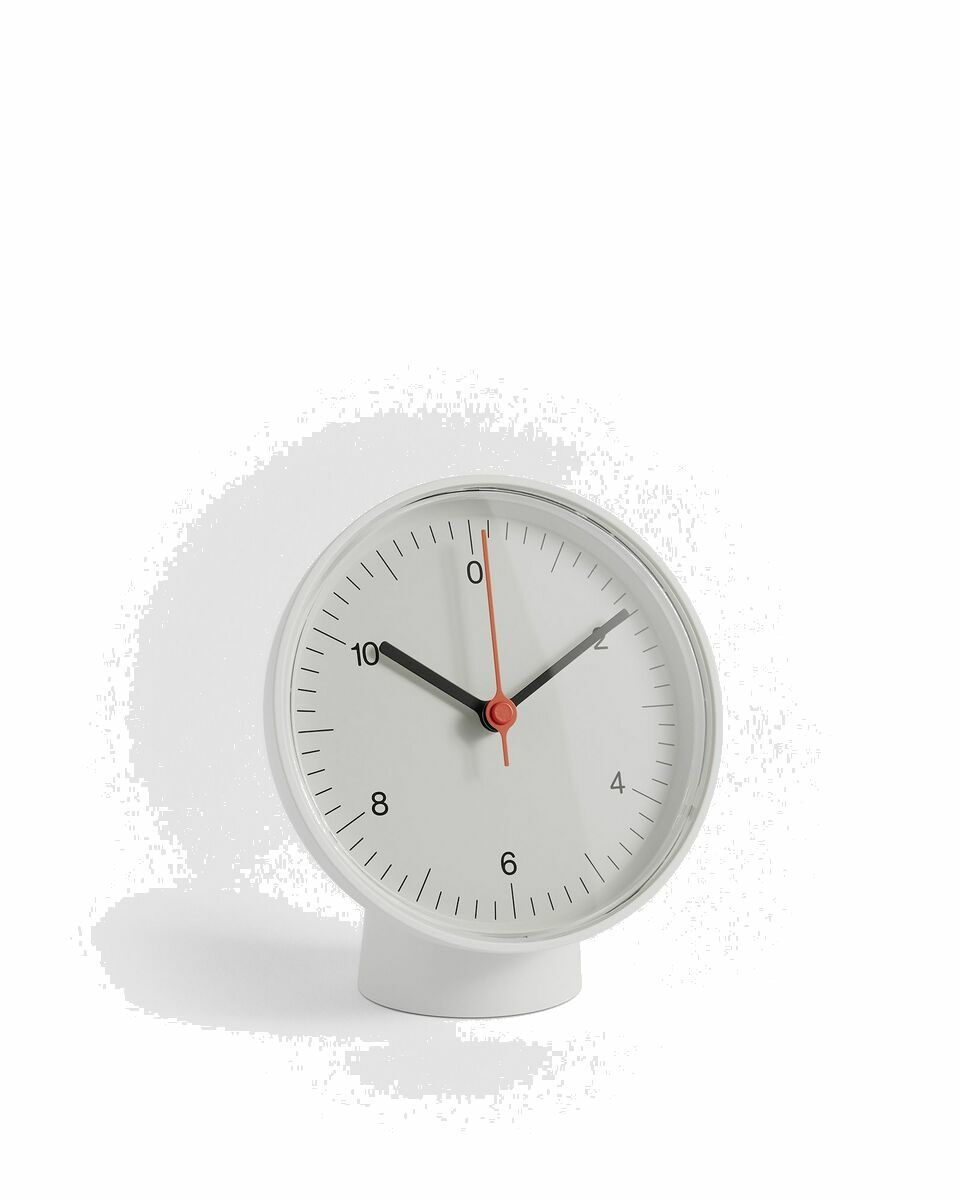 Photo: Hay Table Clock White - Mens - Home Deco