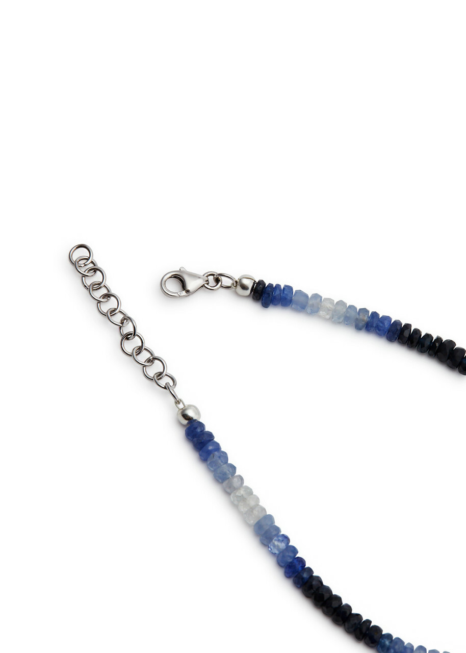 Roxanne First The Smiley Sapphire Beaded Bracelet - Blue - One Size