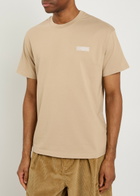 Givenchy Logo-appliquéd Cotton T-shirt Beige