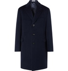 Boglioli - Virgin Wool Overcoat - Blue