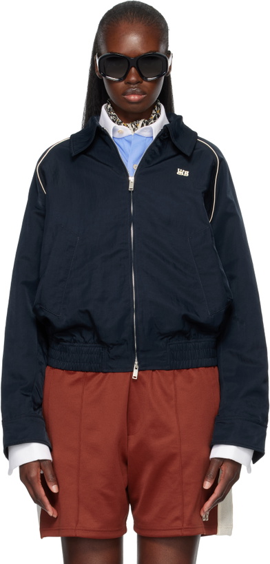 Photo: Wales Bonner Navy Guide Track Jacket