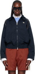 Wales Bonner Navy Guide Track Jacket