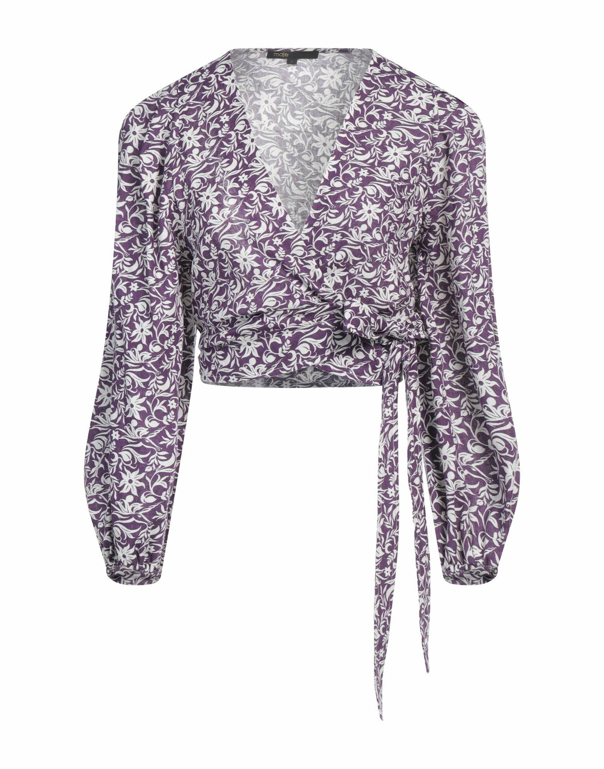 Maje Womens Top Dark in Purple