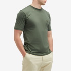 Norse Projects Men's Johannes Organic N Logo T-Shirt in Spruce Green