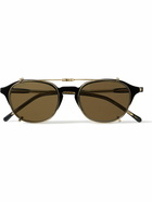 Gucci Eyewear - Round-Frame Acetate and Gold-Tone Sunglasses