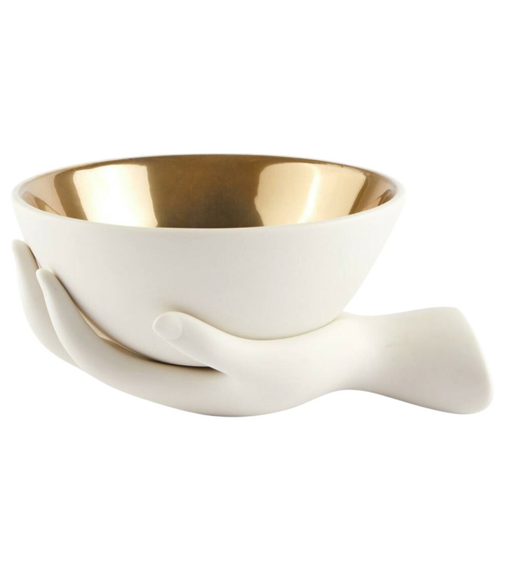 Photo: Jonathan Adler Eve gold-plated porcelain bowl