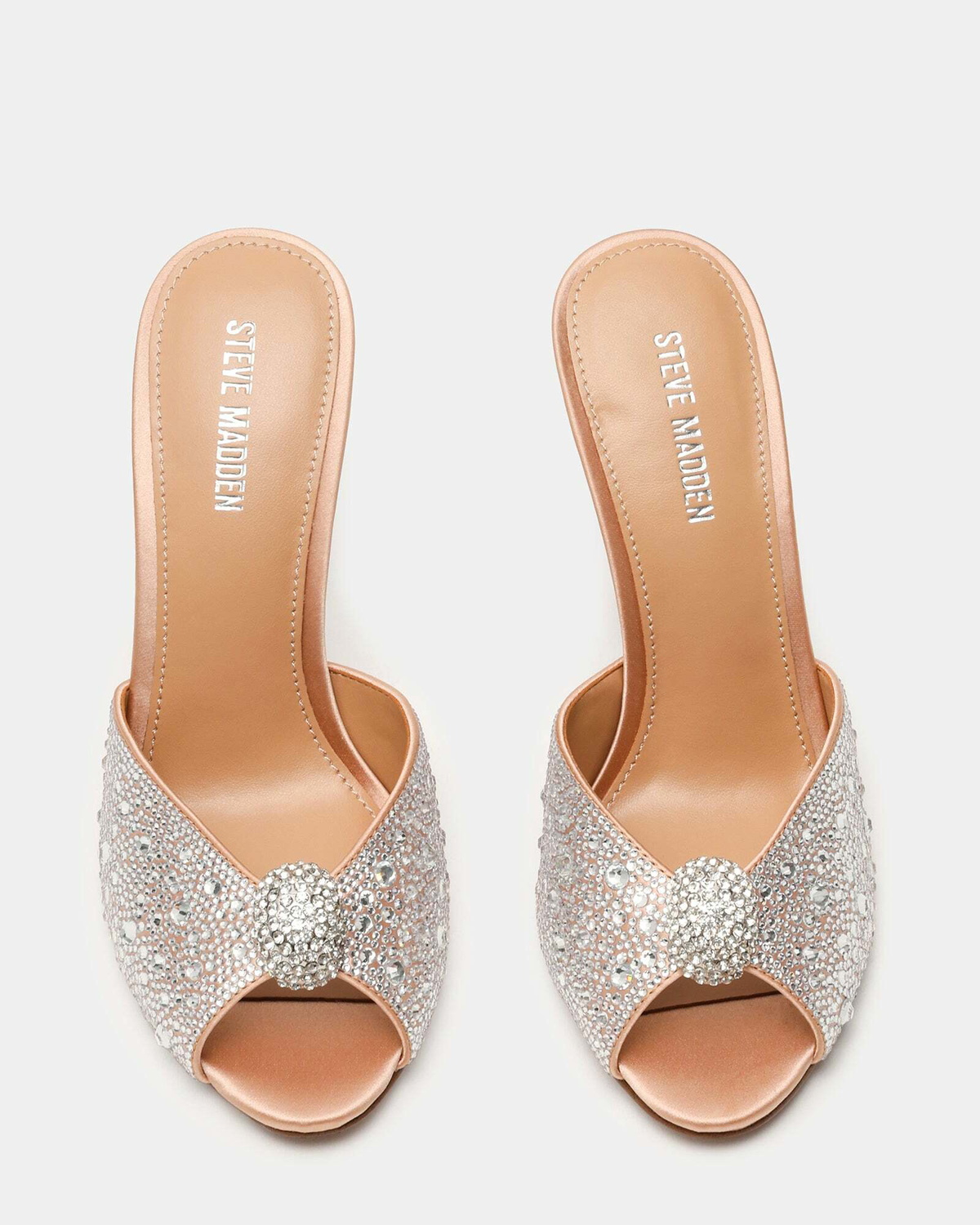 Steve Madden Priya-R Heels in Silver