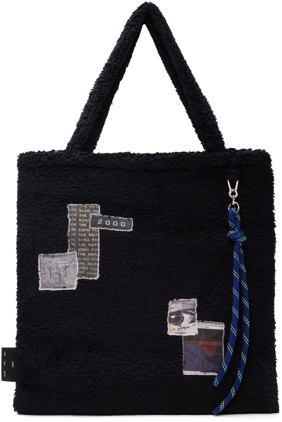 Photo: Song for the Mute Black Patches Tote