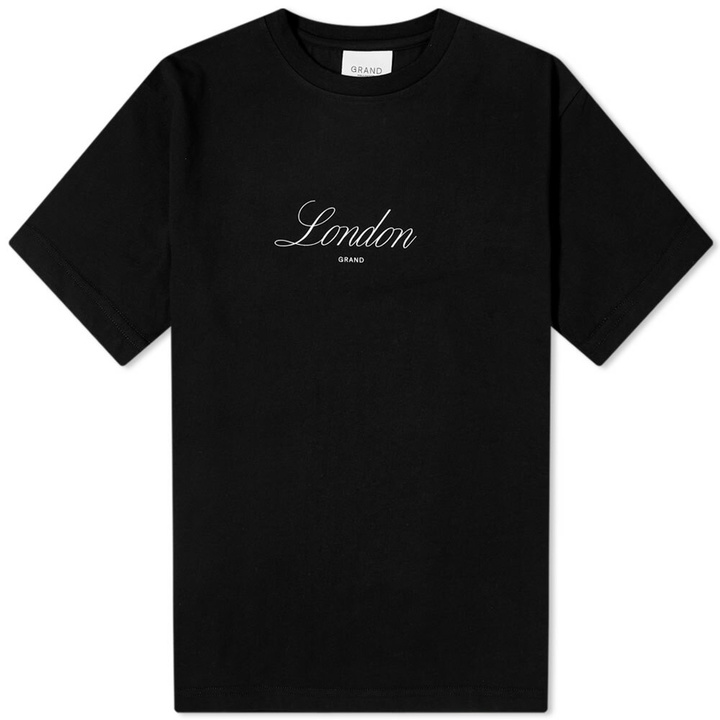 Photo: Grand Collection Women's Exclusive Fundraising T-Shirt in Black White