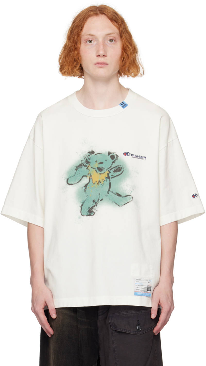 Miharayasuhiro White Bear T-Shirt Miharayasuhiro