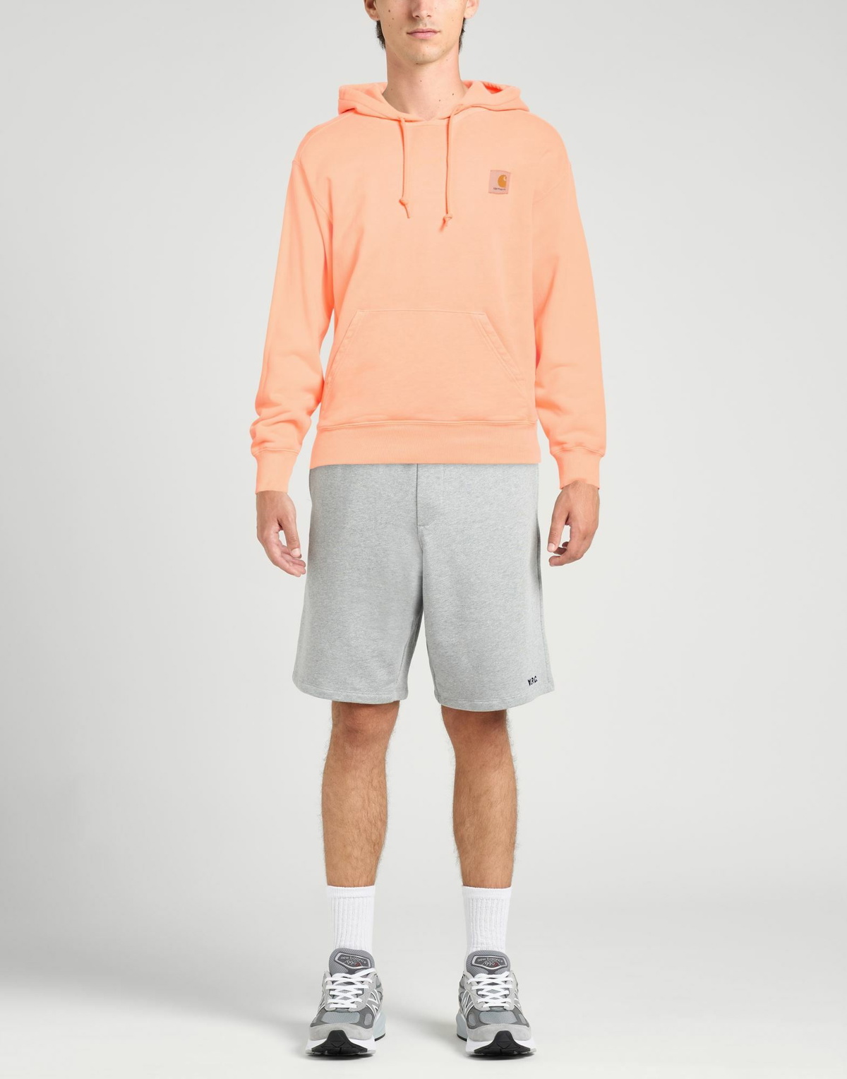Carhartt Mens Sweatshirt in Orange
