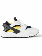 Nike - Air Huarache Leather and Rubber-Trimmed Neoprene Sneakers - White