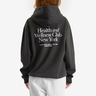 Sporty & Rich Women's HWCNY Hoodie in Faded Black