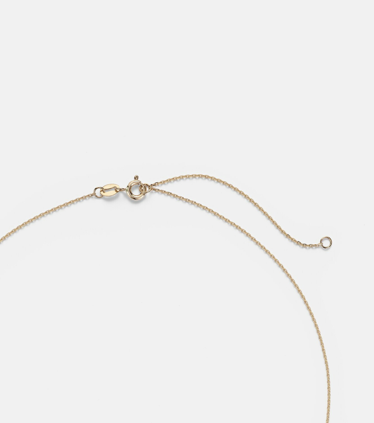 Stone and Strand Kensington 14kt gold necklace with peridot