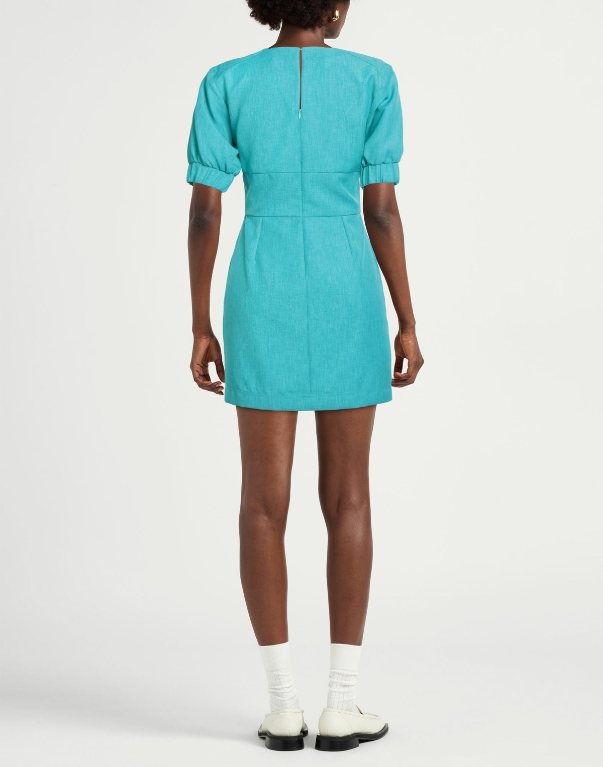 Jijil Womens Mini dress Turquoise