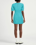 Jijil Womens Mini dress Turquoise