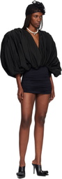 VAQUERA Black Party Minidress