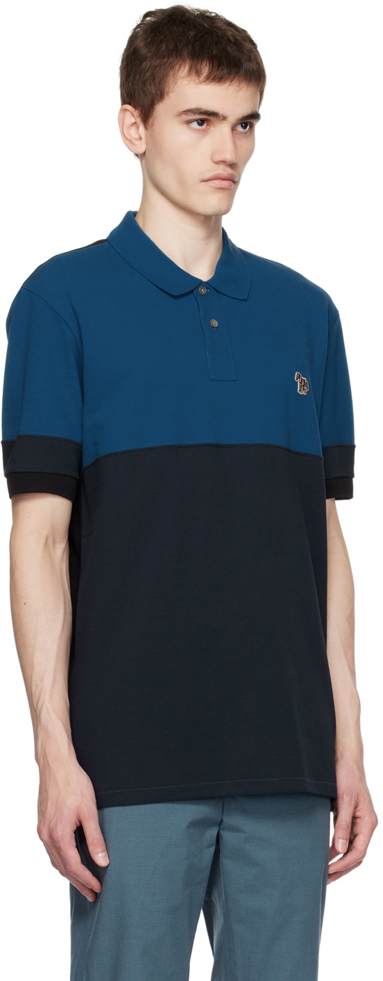 paul smith zebra polo navy