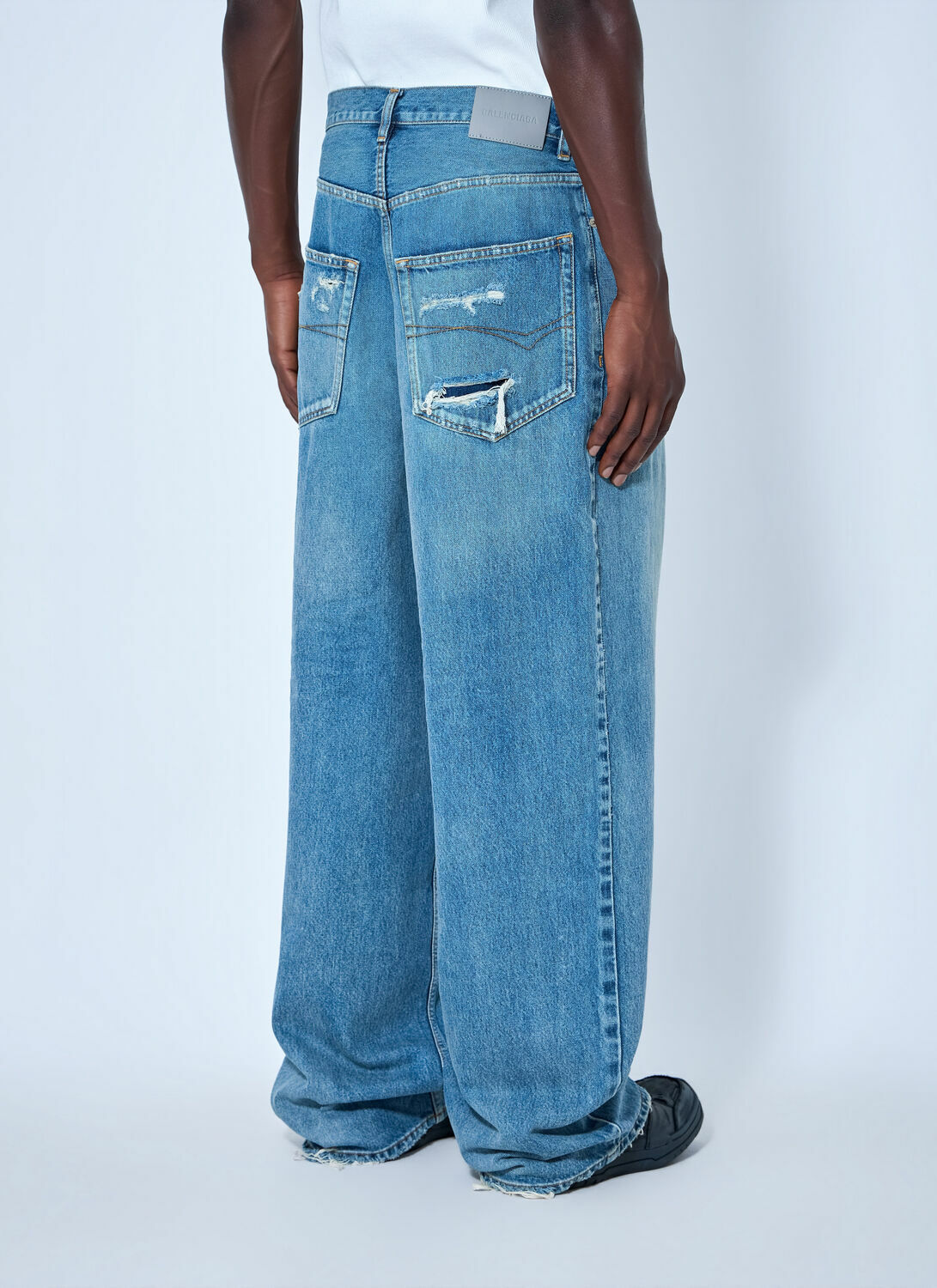 Balenciaga Baggy Fit Japanese Twill Jeans