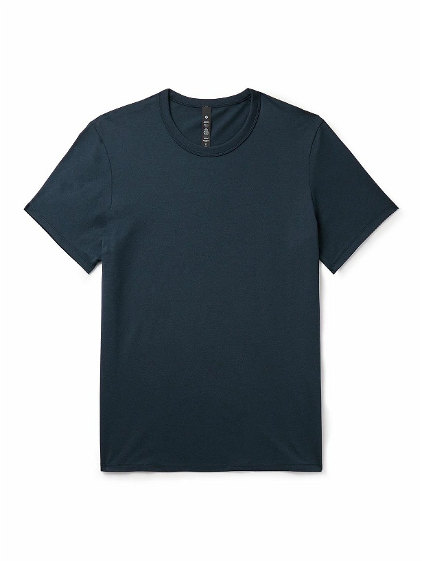 Photo: Lululemon - The Fundamental T Stretch-Jersey T-Shirt - Blue