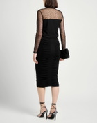 Andreādamo Womens Midi skirt in Black