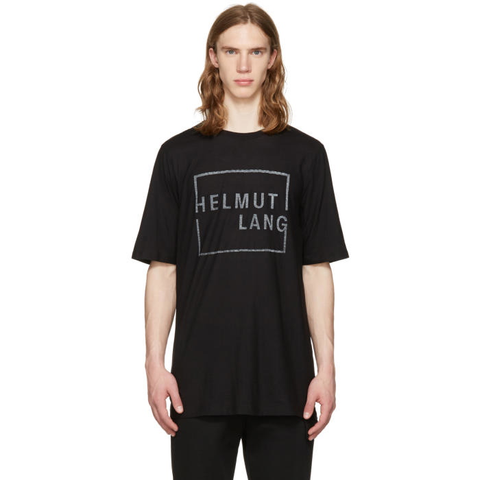 Photo: Helmut Lang Black Logo T-Shirt