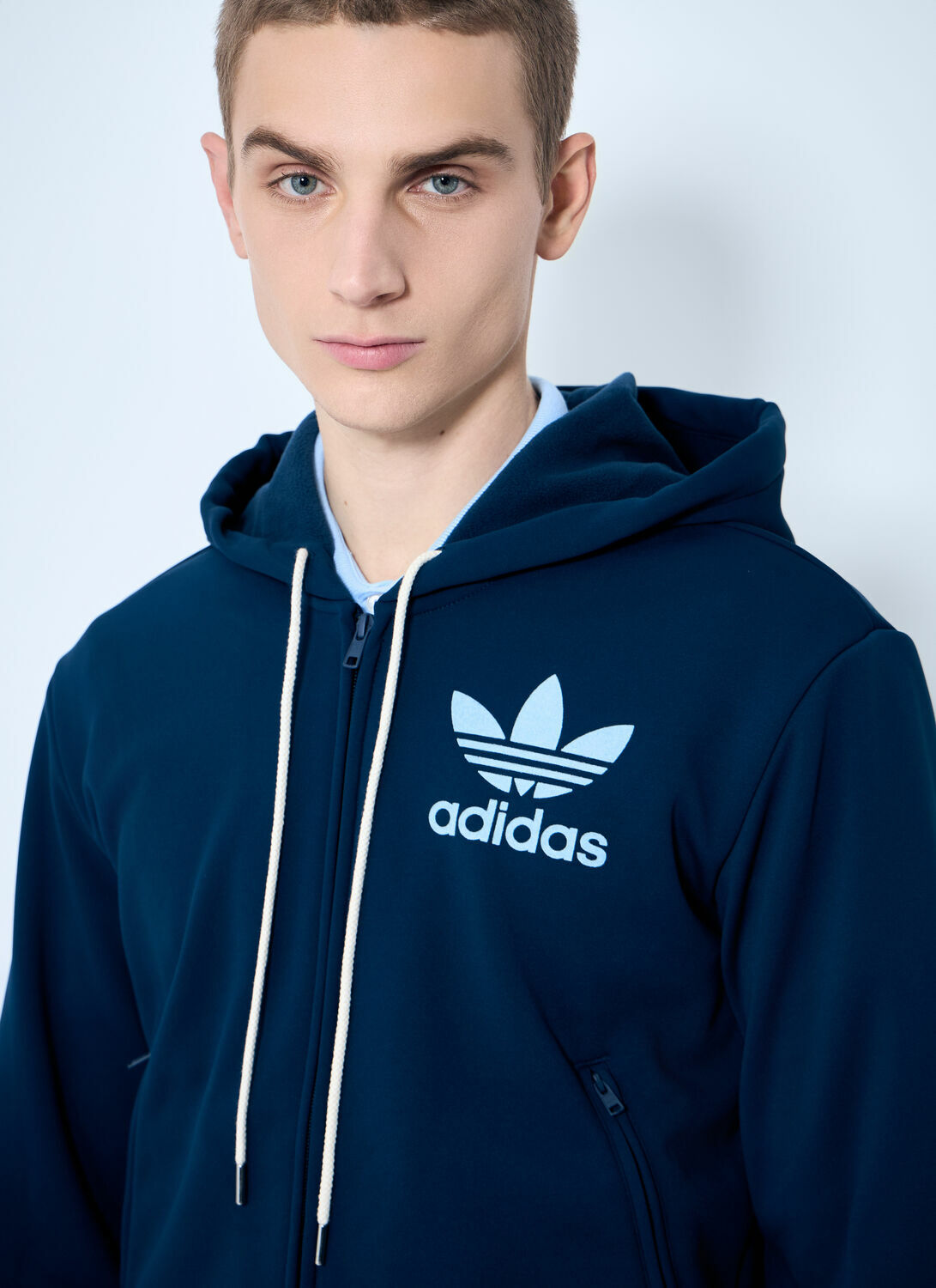 adidas by Wales Bonner Track Hooded Zip-Up Sweateshirt
