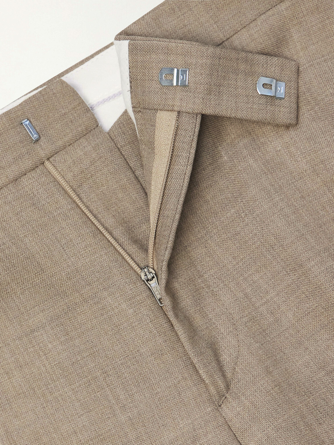 Favourbrook - Ludbrook Slim-Fit Straight-Leg Wool Suit Trousers - Neutrals