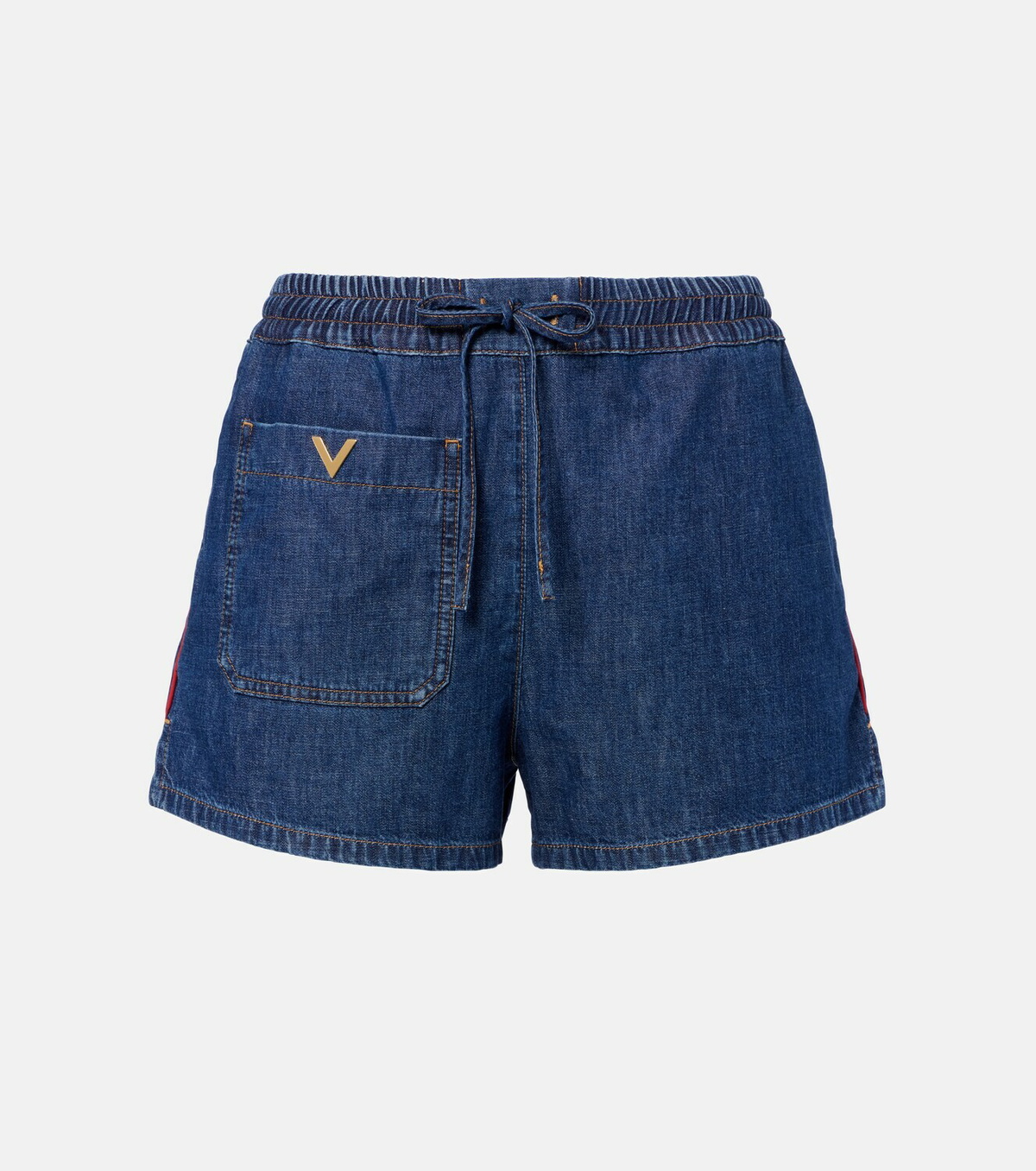 Valentino VGold denim shorts