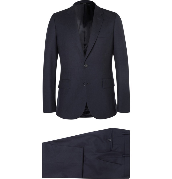 Photo: Paul Smith - Navy A Suit To Travel In Soho Slim-Fit Wool Suit - Men - Navy