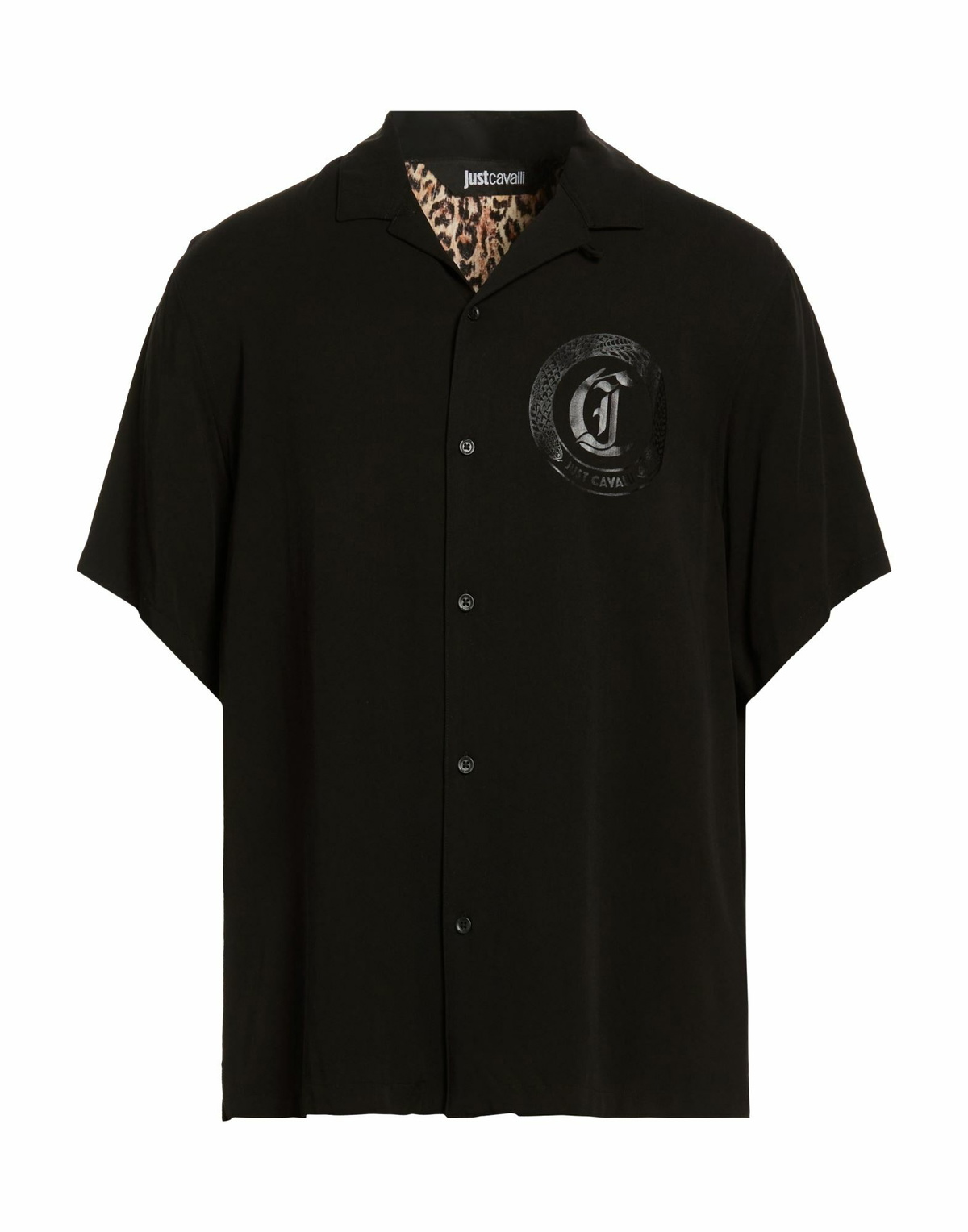 Just Cavalli Mens Shirt in Black