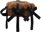 Simone Rocha Brown Teddy Classic Bow Crossbody Bag